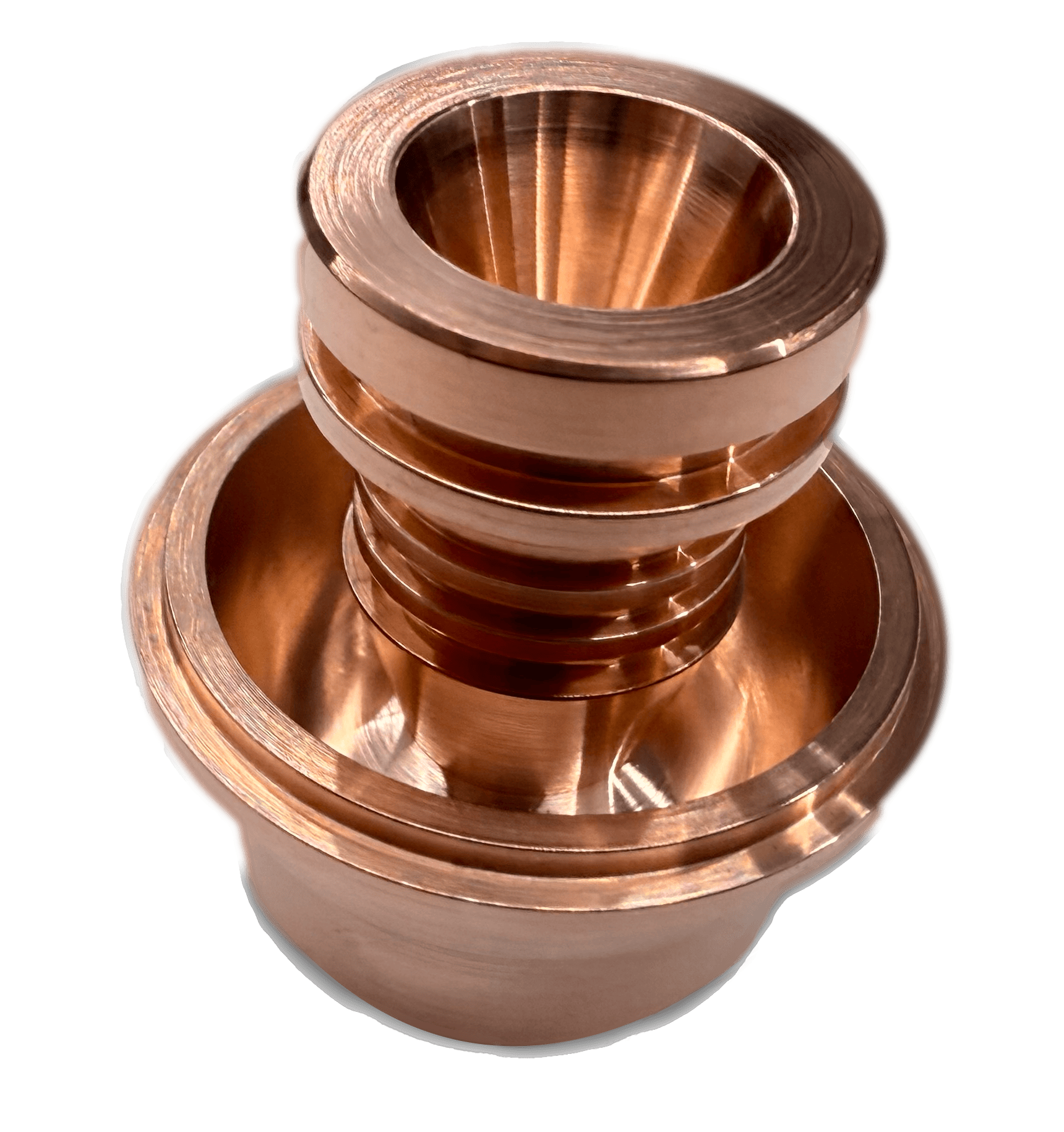 Nozzle machined by Fisher Barton