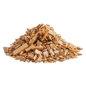 wood chips in a pile from Fisher Barton chipping knives